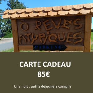 Carte Cadeau 85 €